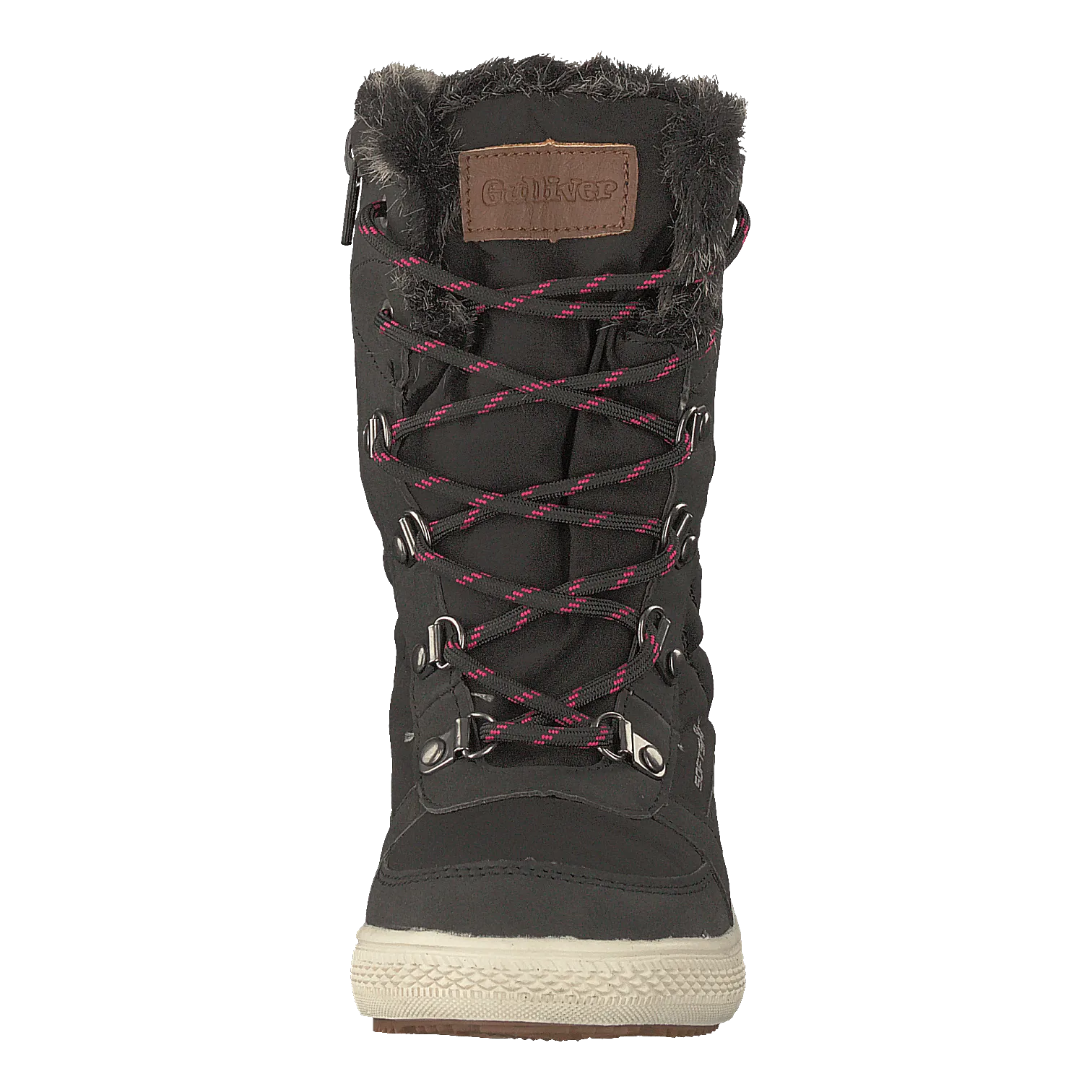 430-1933 Waterproof Warm Lined Black/fuchsia