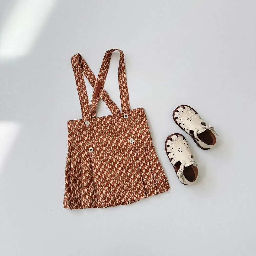 Adelisa & Co :: Leather Sandals Cream Flora