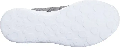 adidas NEO Women's Lite Racer W, Grey Three/Grey Three/Matte Silver, 7.5 Medium US