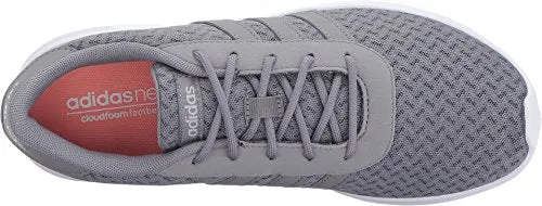adidas NEO Women's Lite Racer W, Grey Three/Grey Three/Matte Silver, 7.5 Medium US