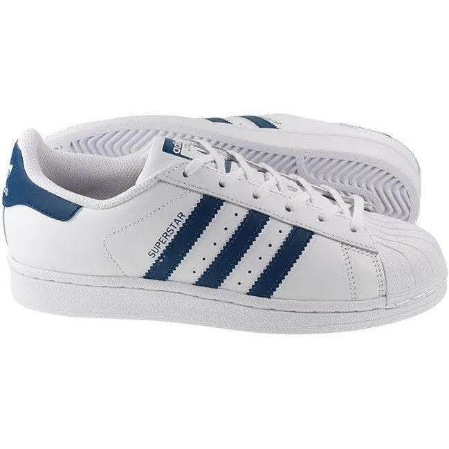 Adidas Originals Trainers Juniors Superstar White Navy