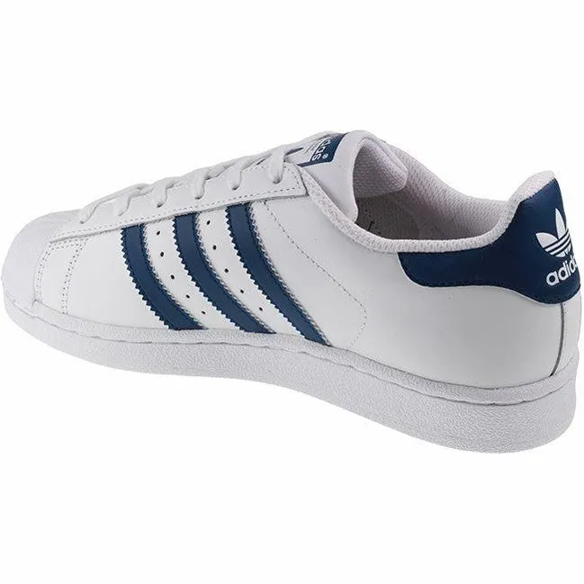 Adidas Originals Trainers Juniors Superstar White Navy