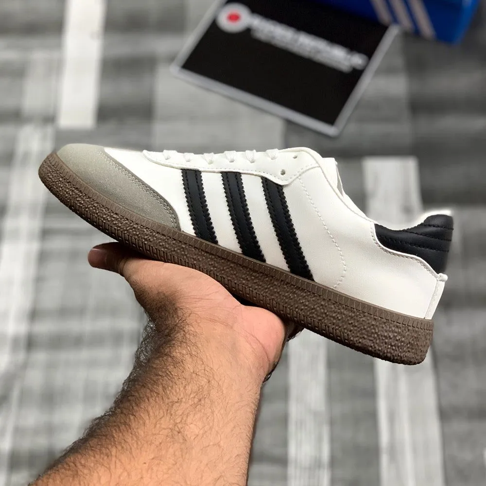 Adii Samba (White Black)