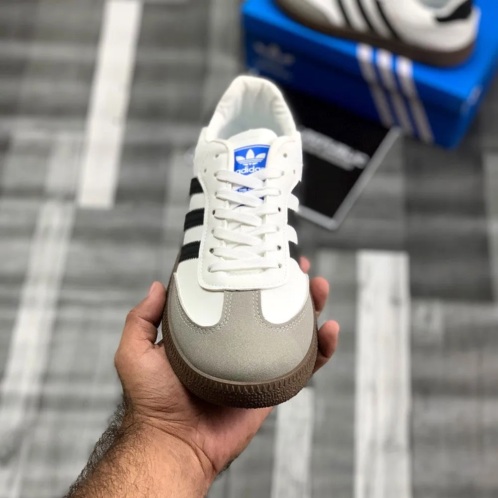 Adii Samba (White Black)