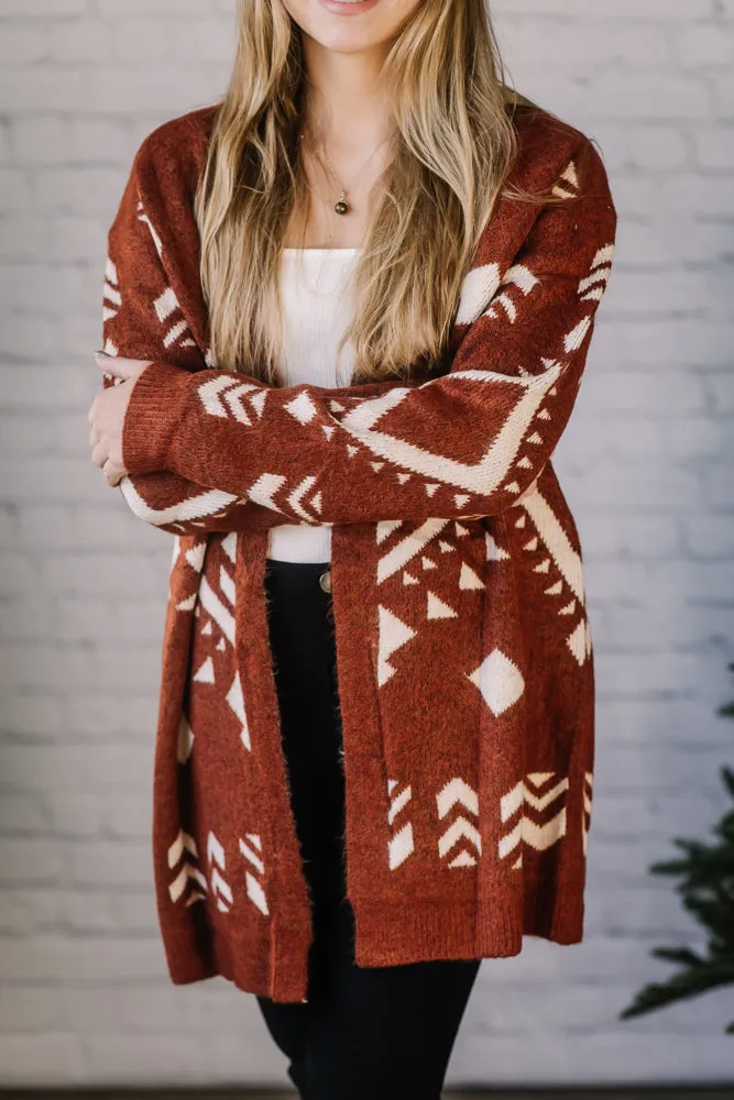 Adventure Awaits Tribal Cardigan