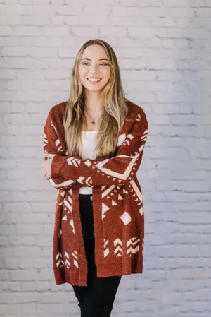 Adventure Awaits Tribal Cardigan