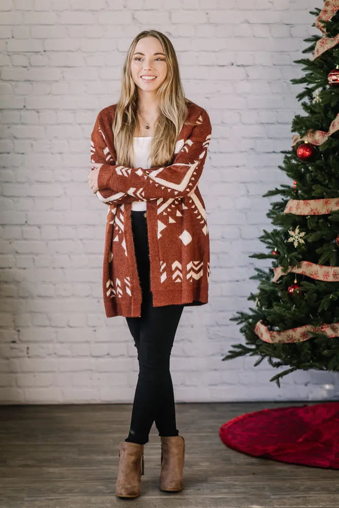 Adventure Awaits Tribal Cardigan