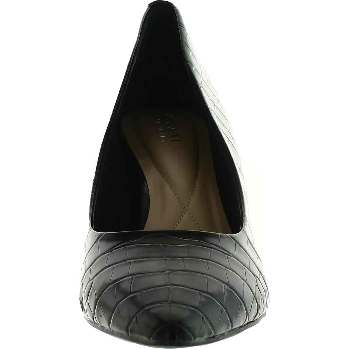 Alfani Womens Jeules Padded Insole Slip On Pumps