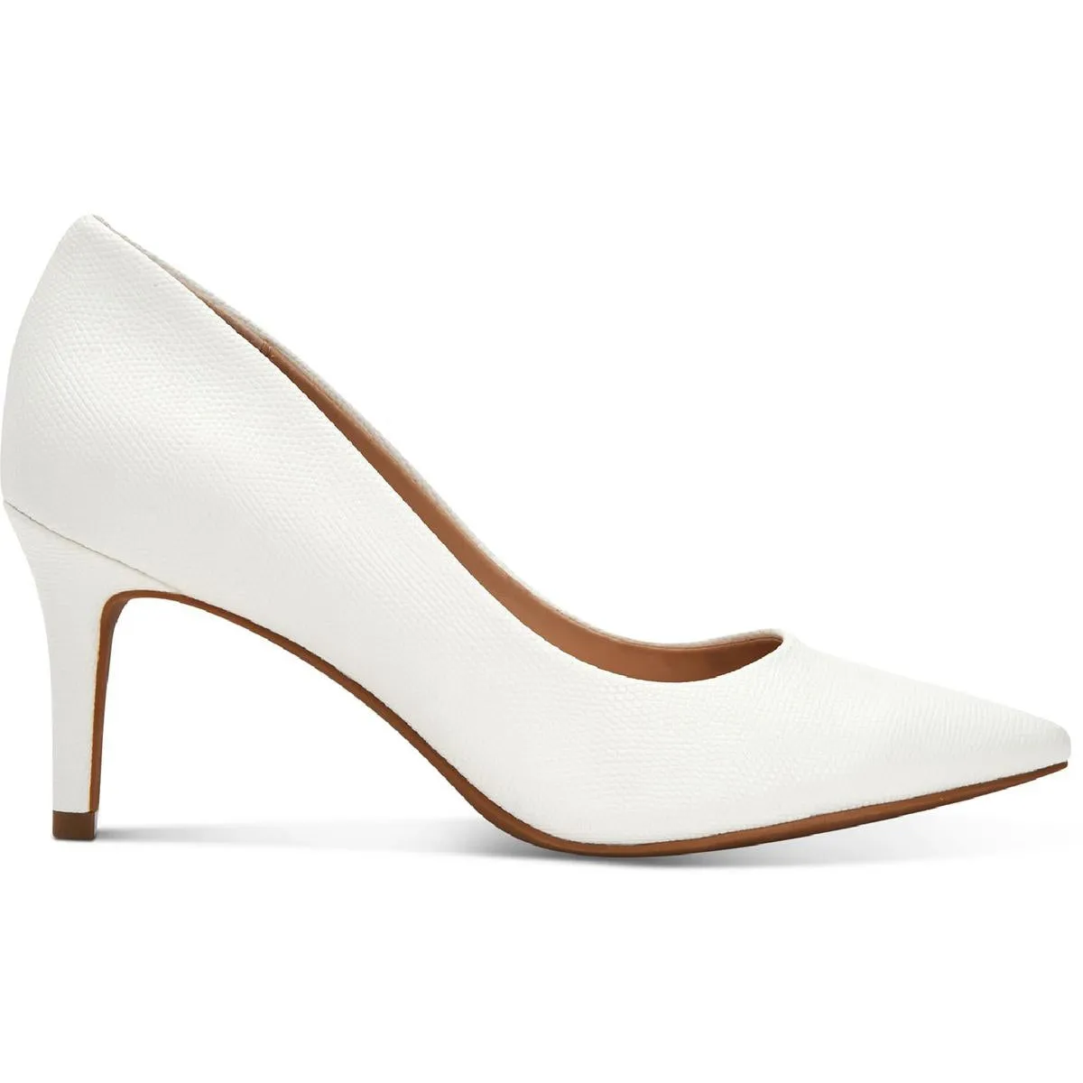 Alfani Womens Jeules Padded Insole Slip On Pumps