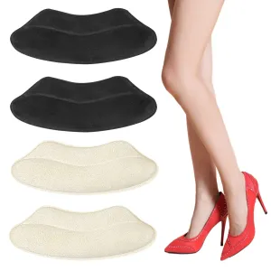ALLY-MAGIC Heel Grips for Ladies Loose Shoses Soft Self-Adhesive Heel Cushions Pads Heel Shoe Grips for High Heels Loose Shoes Sneakers Sneakers Women Men Y2-LTHXHGT