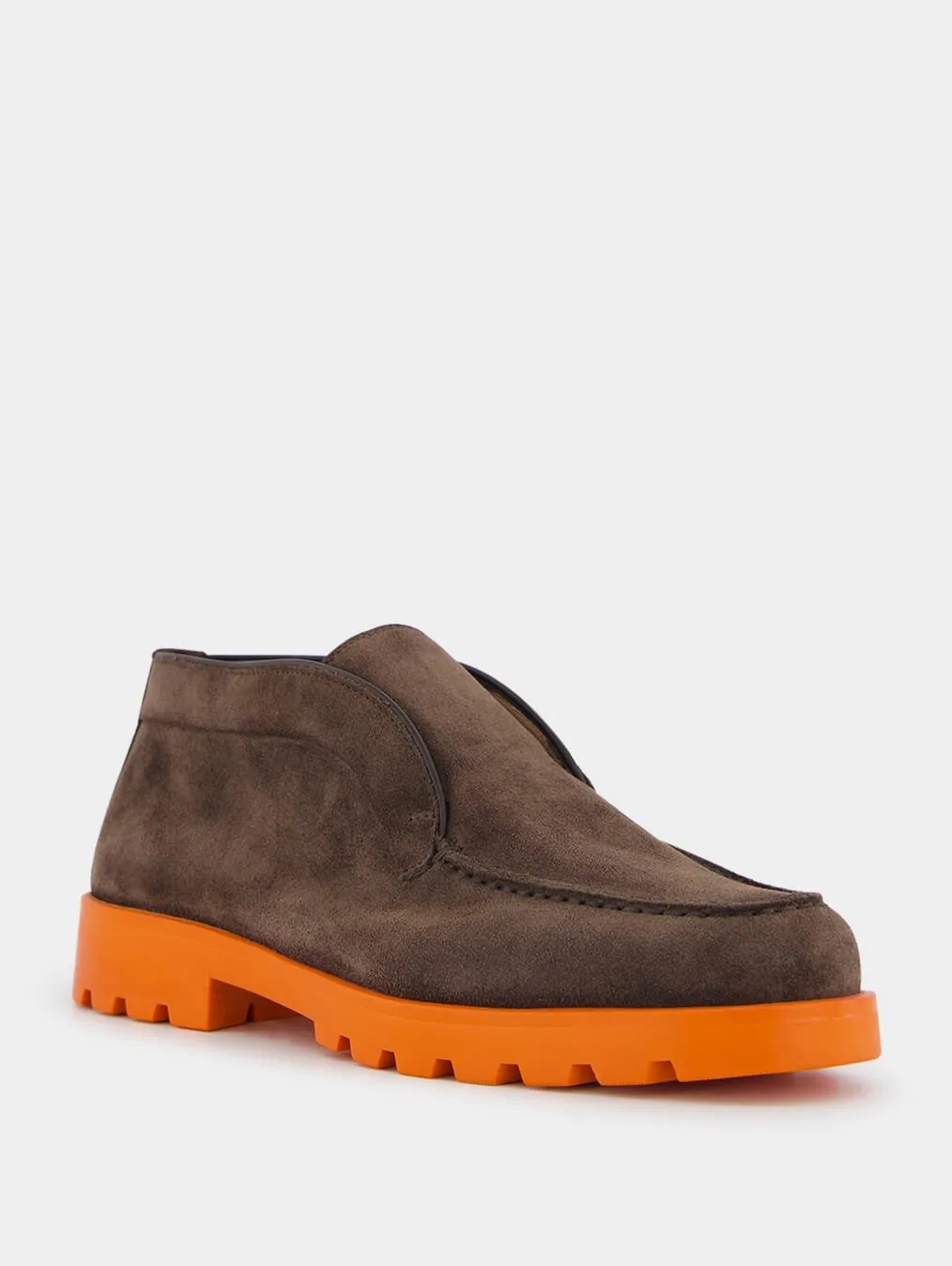 Almond-Toe Desert Boots