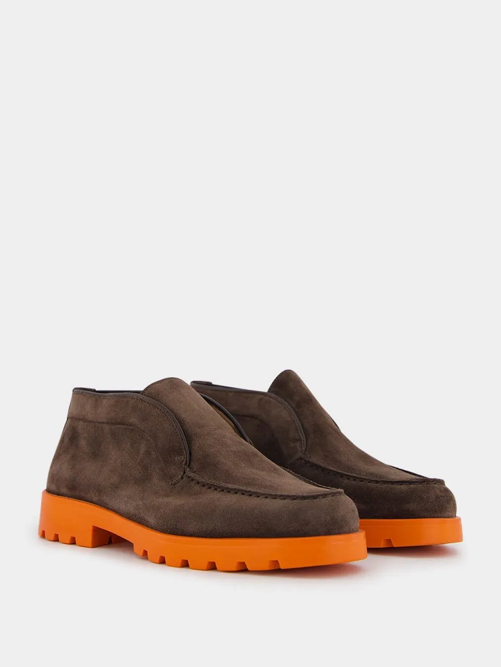 Almond-Toe Desert Boots