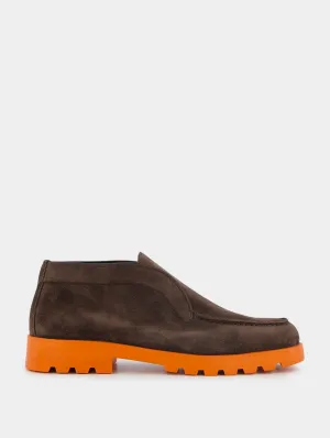 Almond-Toe Desert Boots