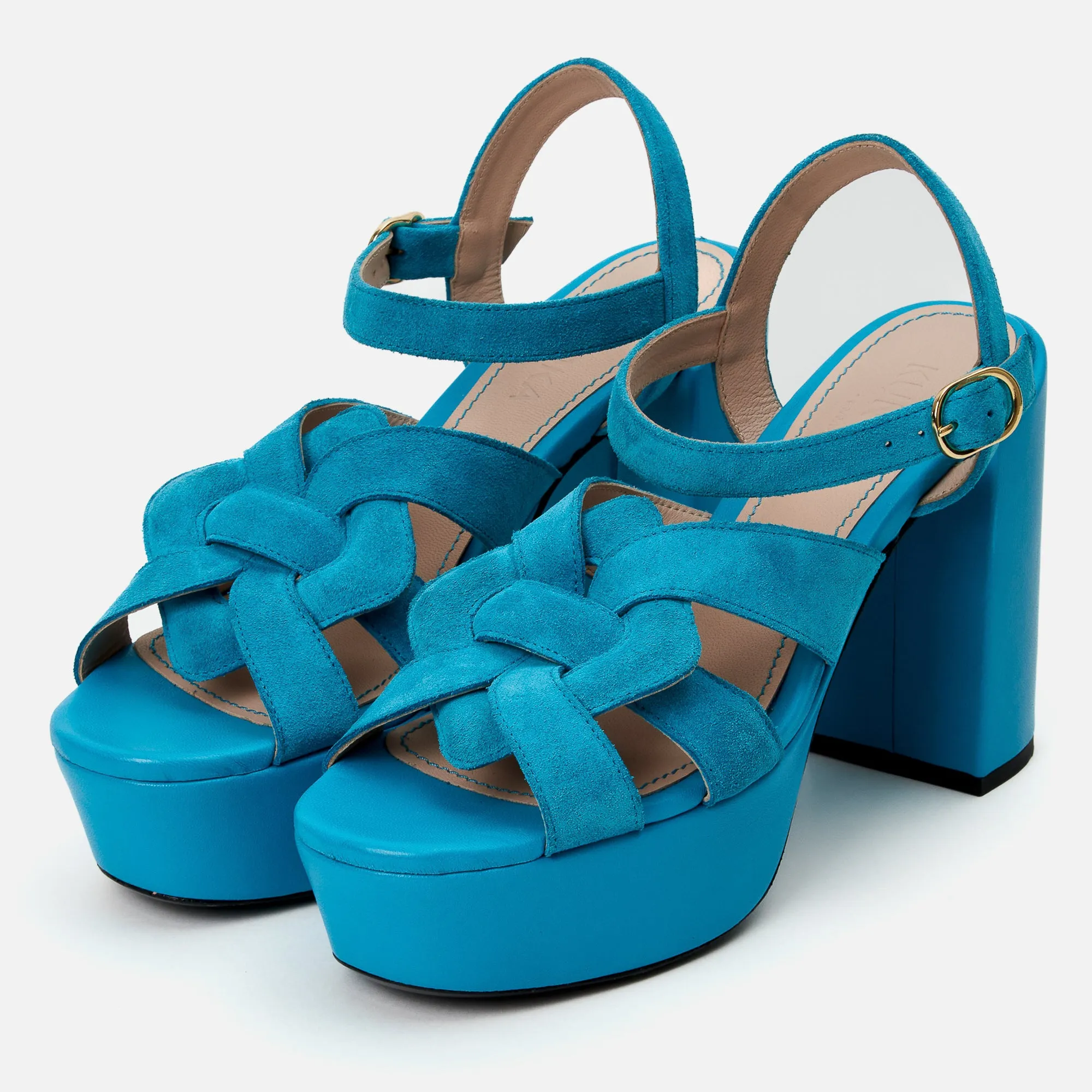 ANNA platform sandal - Neptune