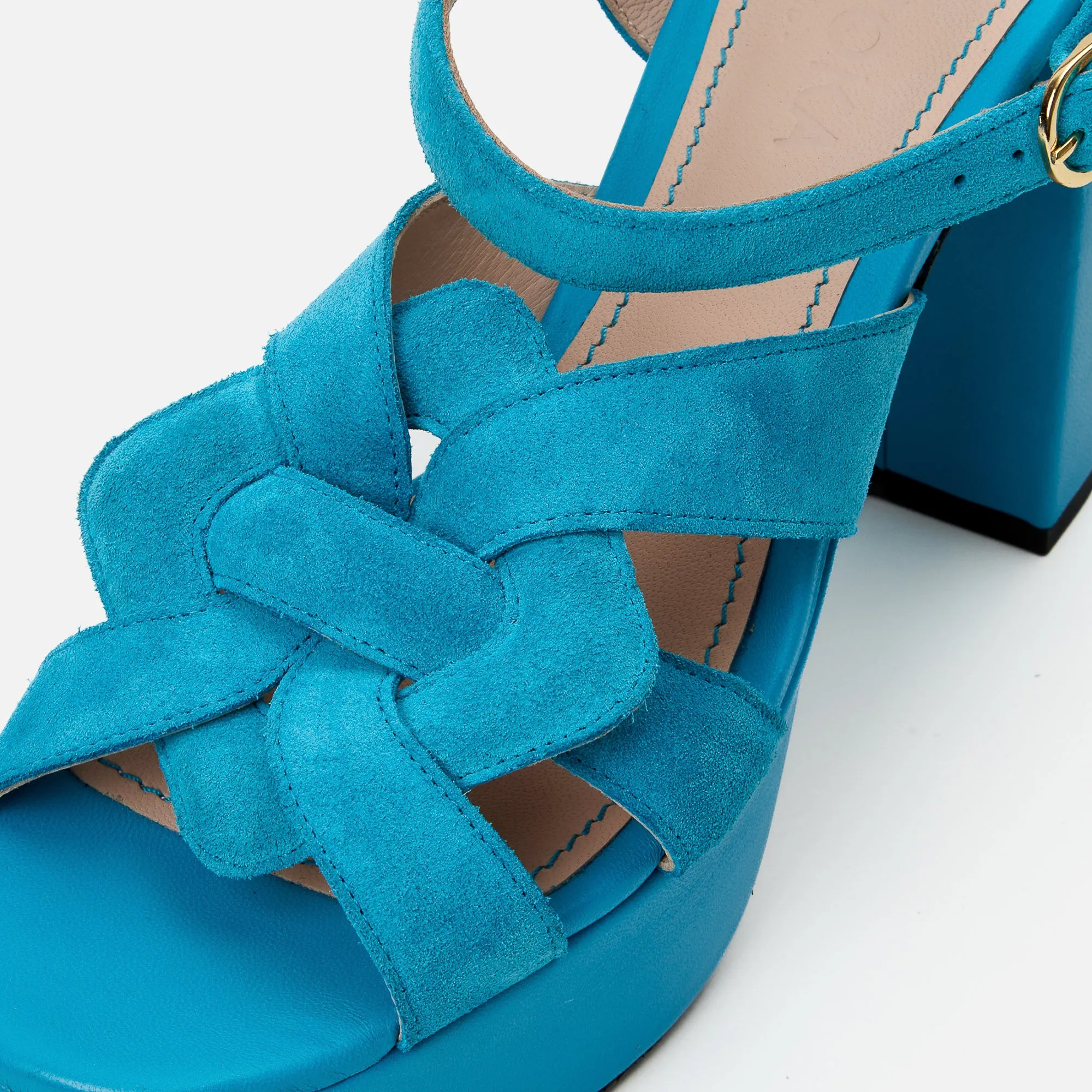 ANNA platform sandal - Neptune