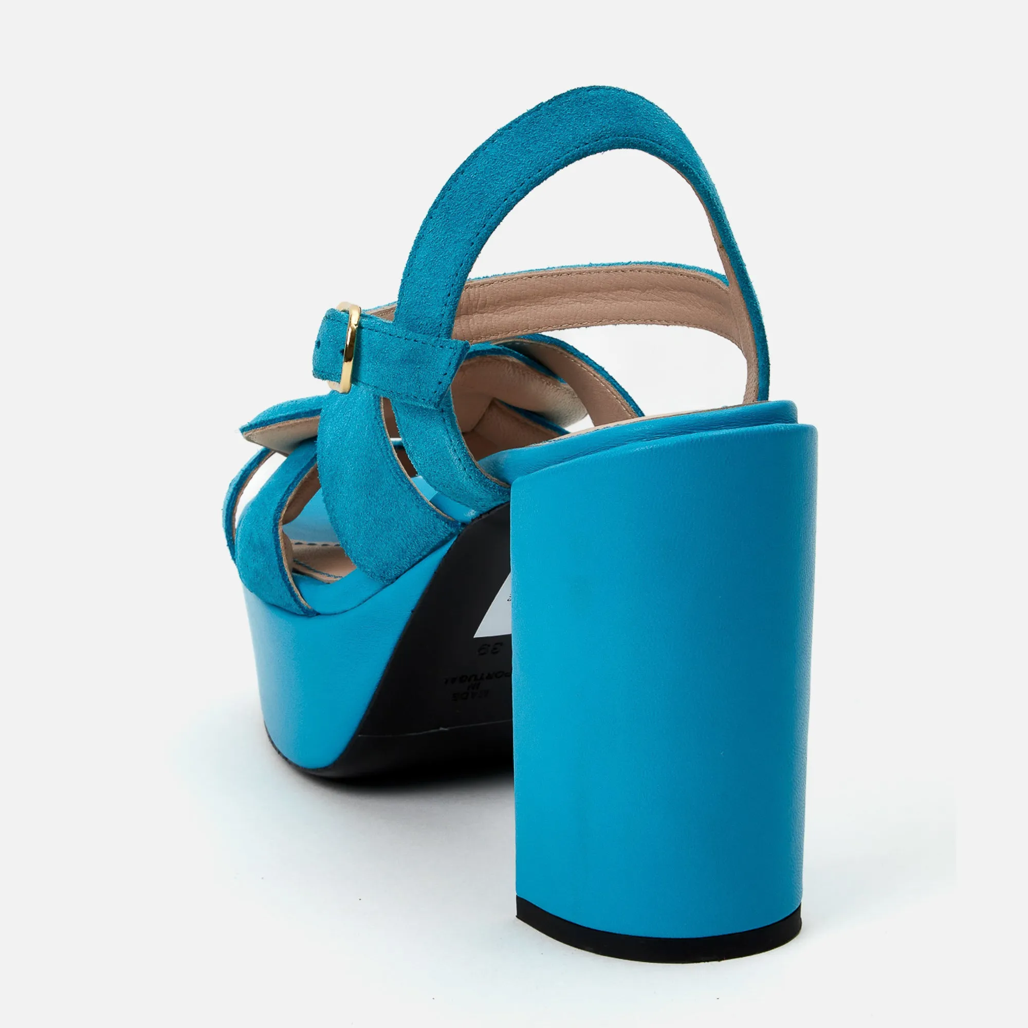 ANNA platform sandal - Neptune