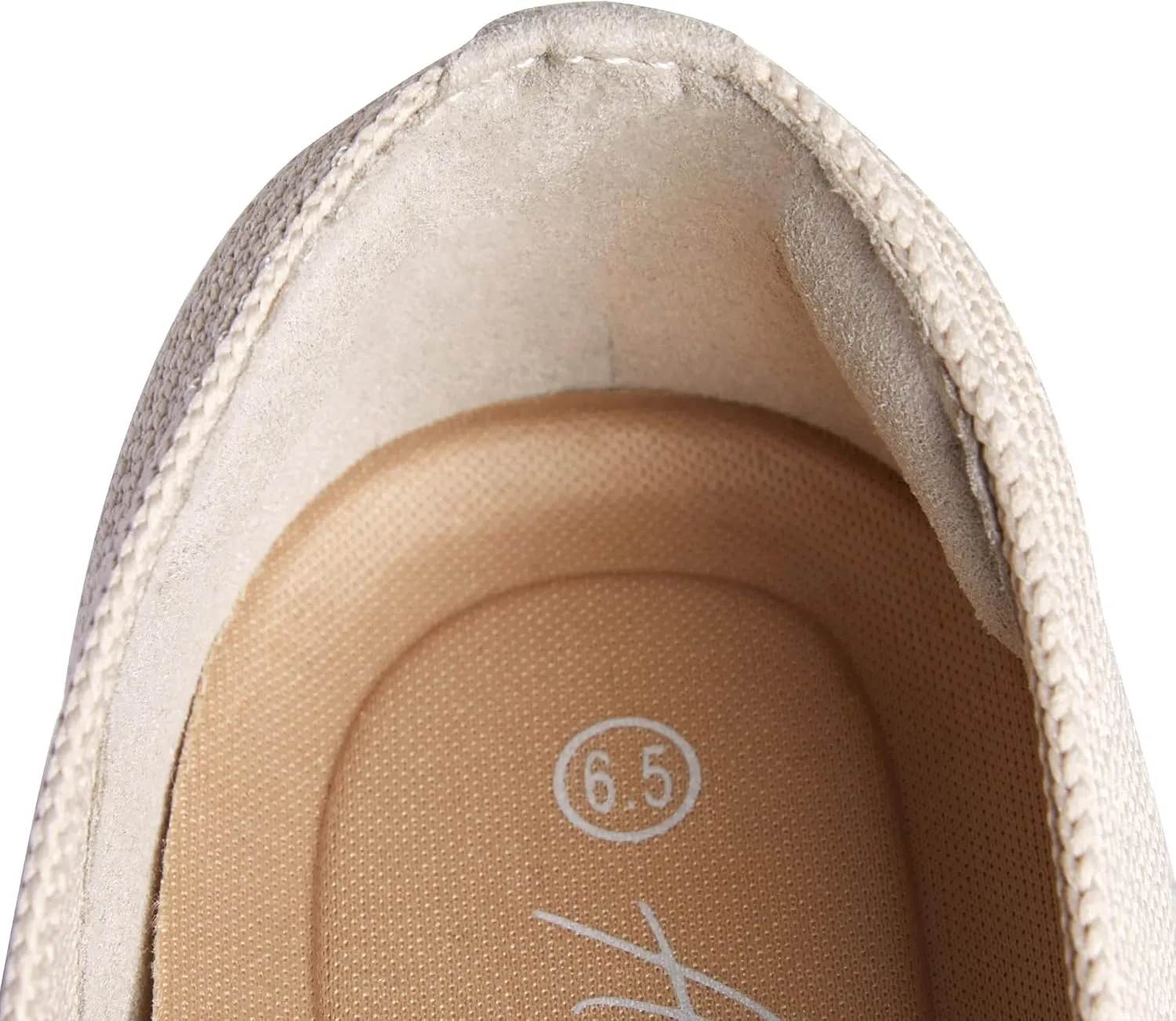 Arromic Flats Shoes for Women, Washable Round Toe Knit Ballet Flats Shoes with Comfortable Heel Cushions, Soft Slip on Dressy Shoes for Business Casual, Office, Work, Wedding