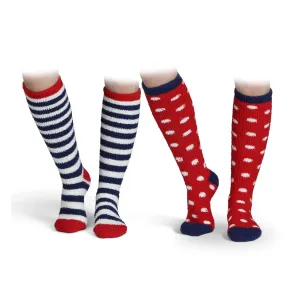 Aubrion Adults Fluffy Socks - Navy