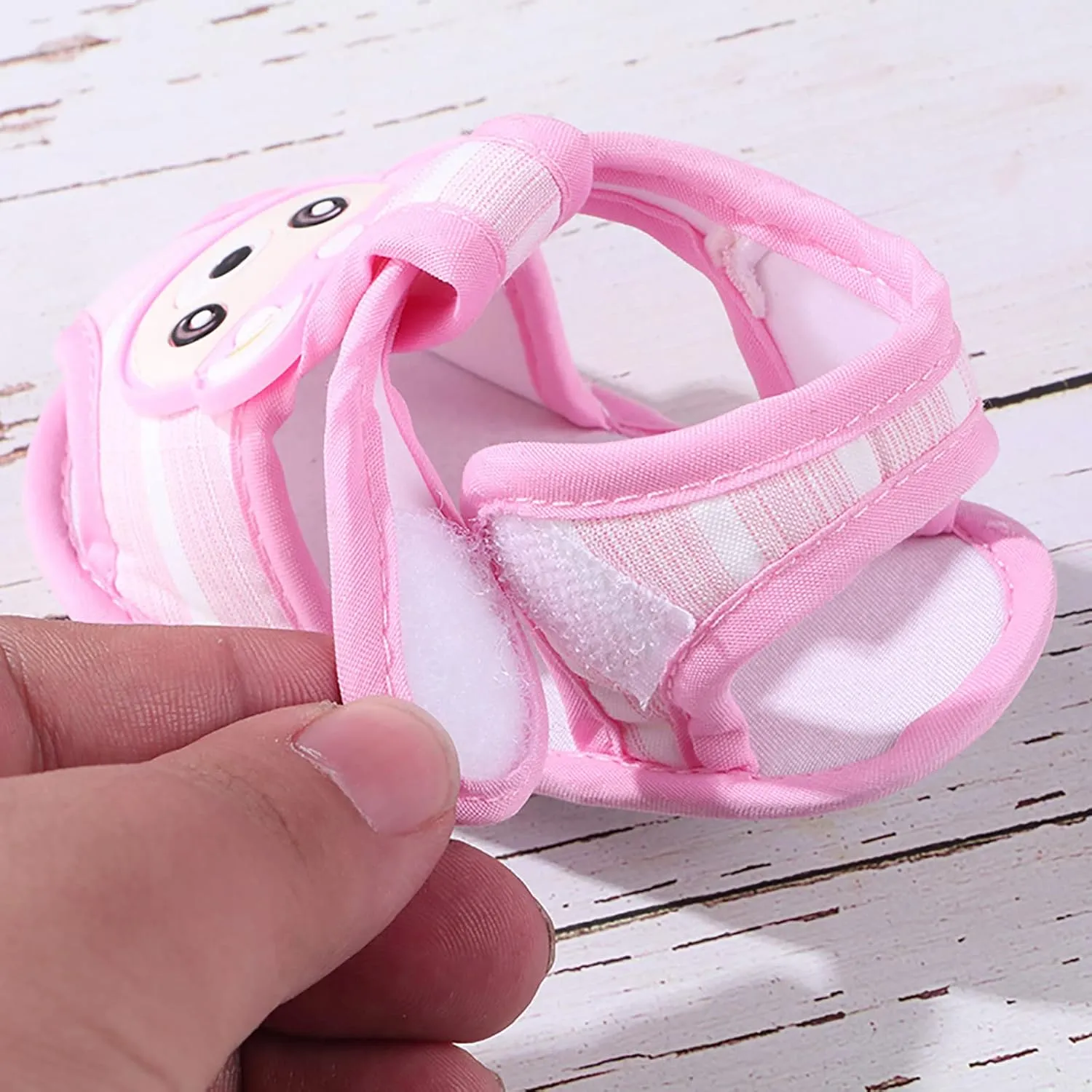 Baby Girl Sandals 3-6 Months Baby Girls Boys Soft Toddler Shoes Infant Toddler Walkers Shoes Cartoon Bear Princess Baby