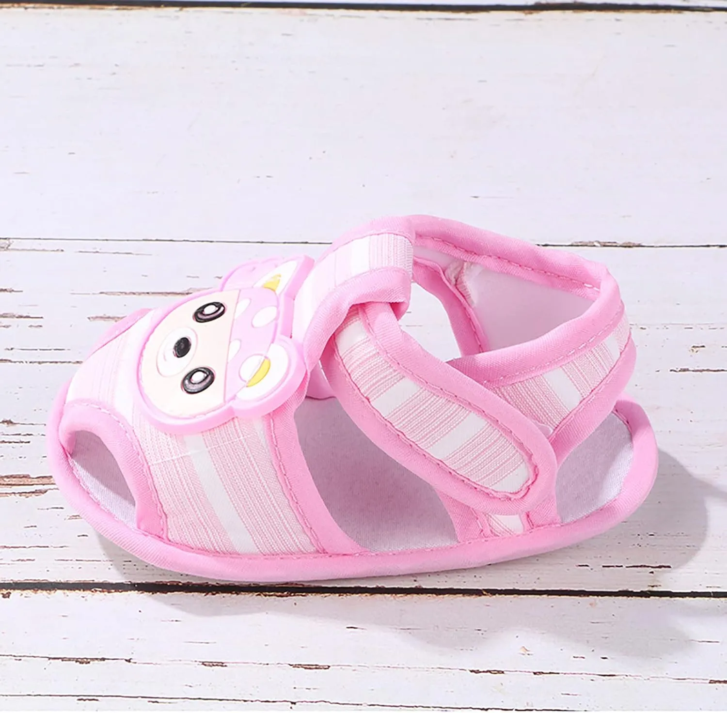 Baby Girl Sandals 3-6 Months Baby Girls Boys Soft Toddler Shoes Infant Toddler Walkers Shoes Cartoon Bear Princess Baby