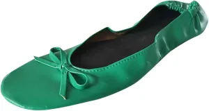 Bed Slippers Women Shoes Slipper Party Travel Flat Women Dance Ballet Roll Foldable Slide on Platform Shoes for Women