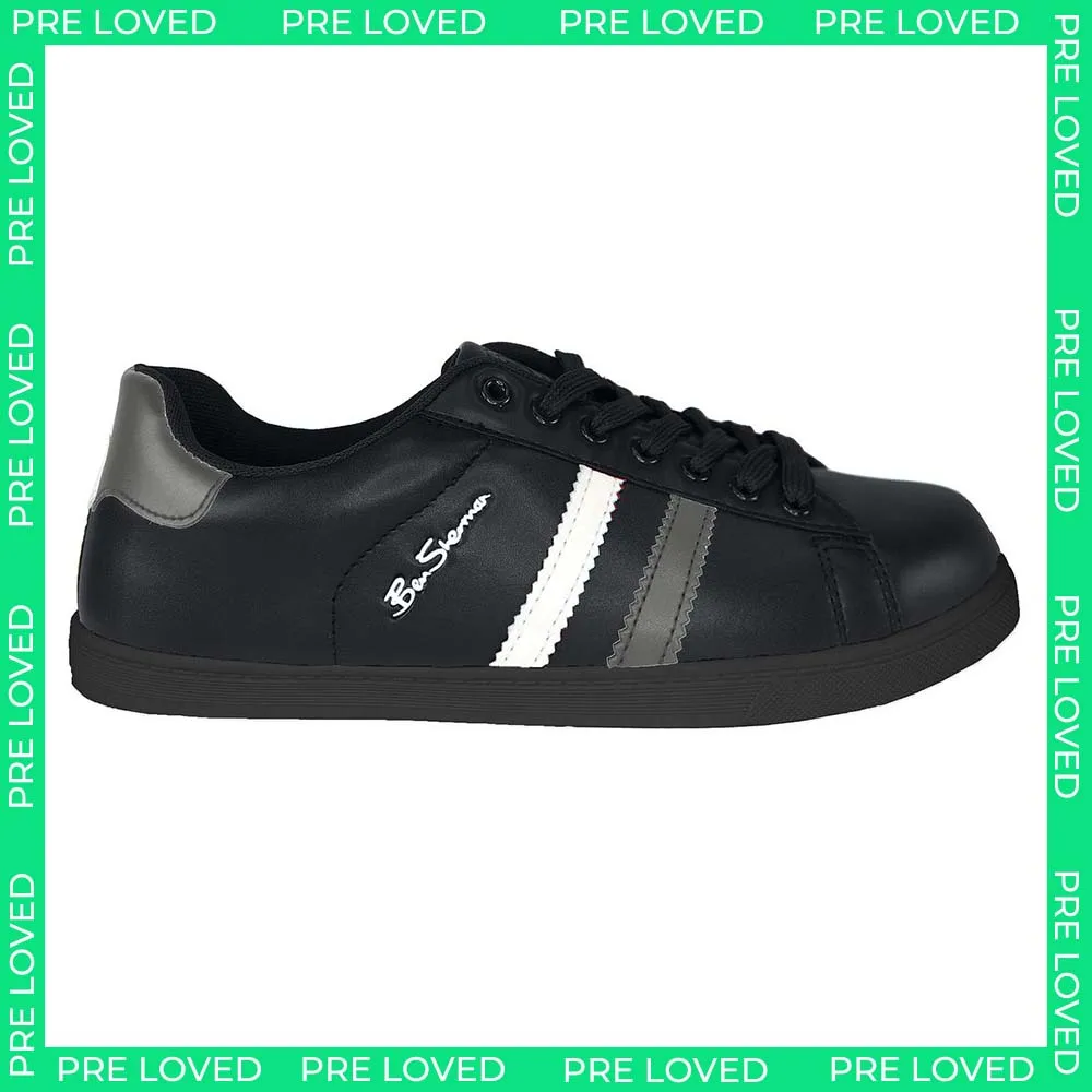 Ben Sherman Gustavo II Mens Black Trainers NO BOX