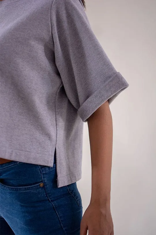 Betty Grey Warm Pullover