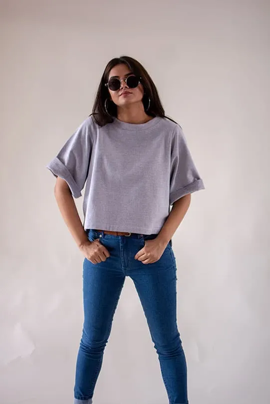 Betty Grey Warm Pullover