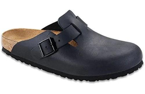 Birkenstock Boston Classic  Arch Clog,Black Oiled Leather,43 M EU