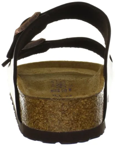 Birkenstock Unisex Arizona Brown Amalfi Leather Sandals - 39 M EU / 8-8.5 B(M) US