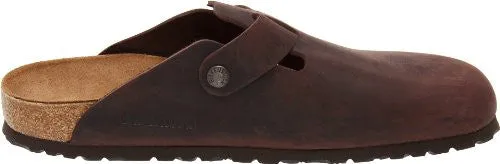 Birkenstock Unisex Boston Clog,Habana Oiled Leather,44 M EU