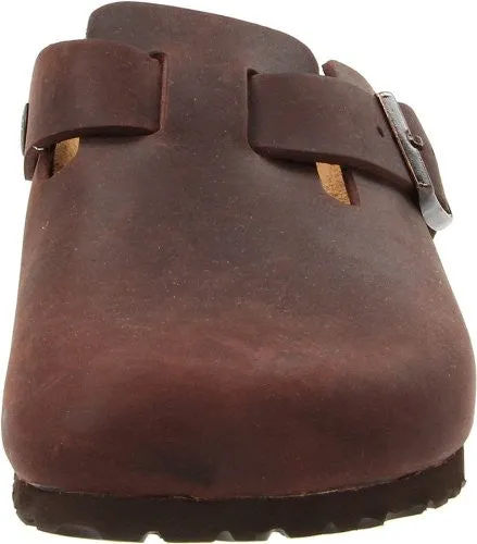 Birkenstock Unisex Boston Clog,Habana Oiled Leather,44 M EU
