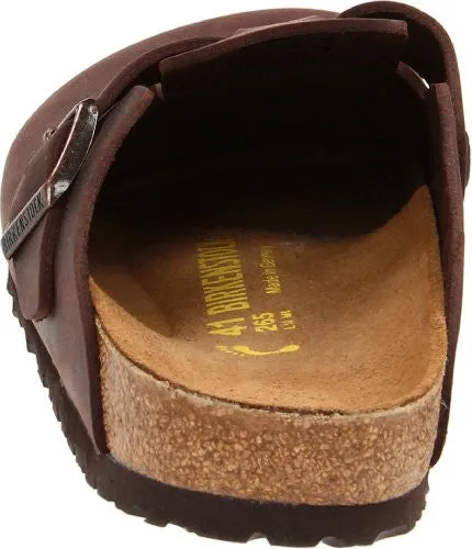 Birkenstock Unisex Boston Clog,Habana Oiled Leather,44 M EU