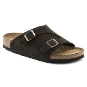 BIRKENSTOCK Zurich Soft Footbed Suede Leather Regular - Mocca