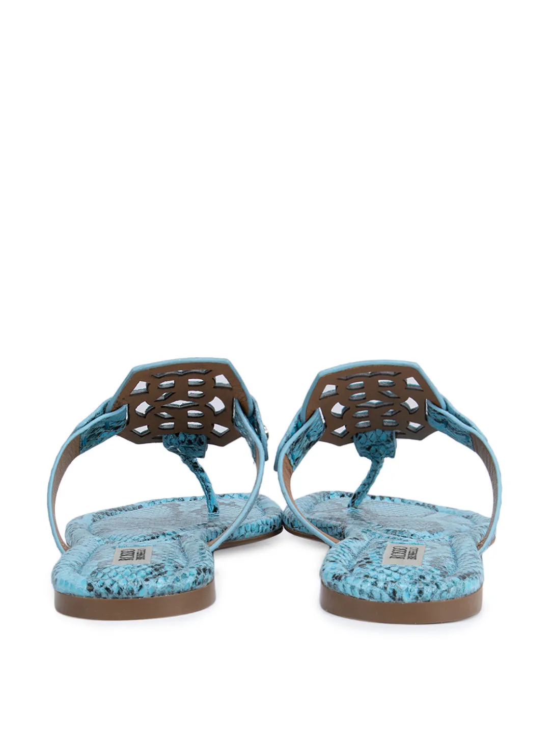 Blue Printed Logo Sliders