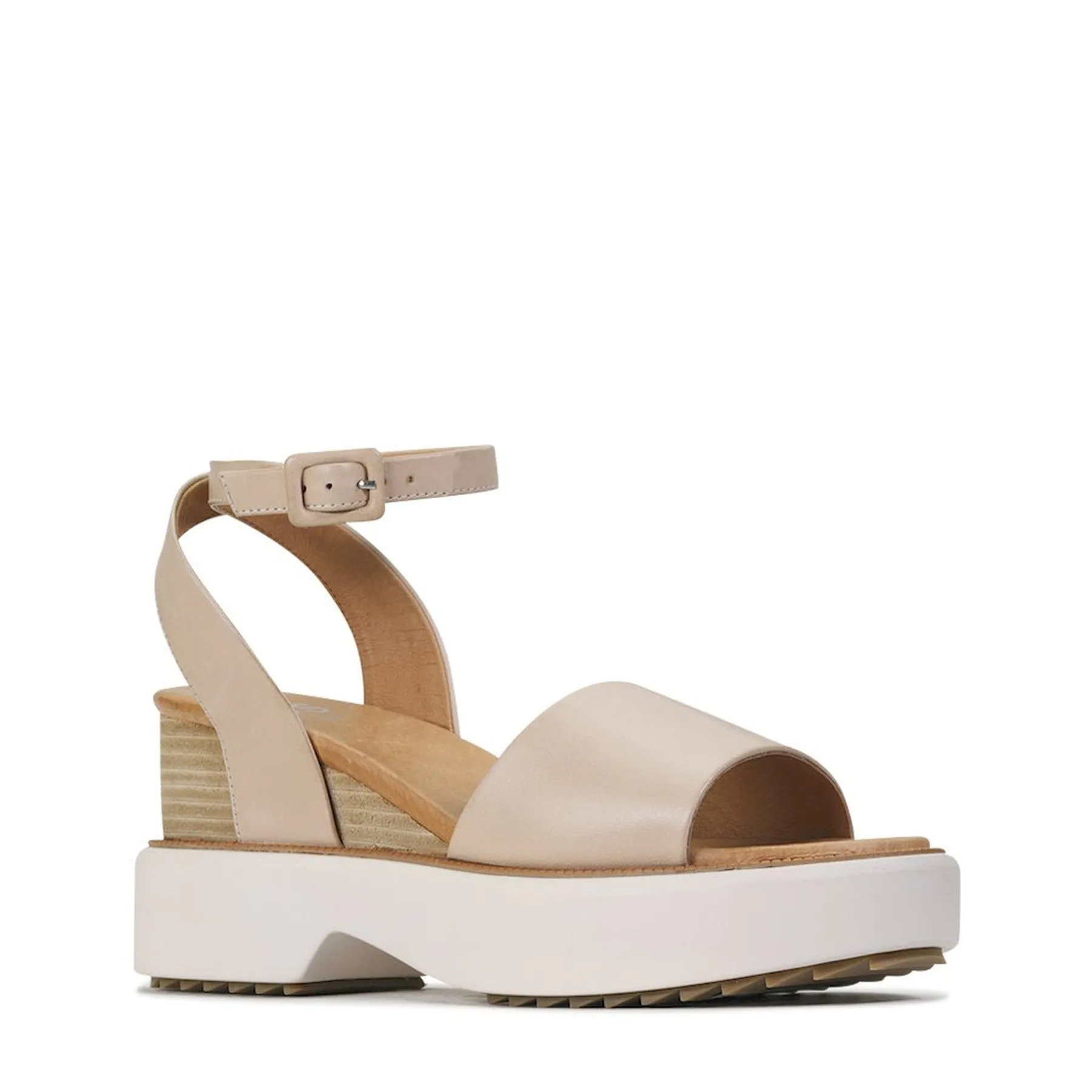 BRYCE WEDGE SANDALS LEATHER