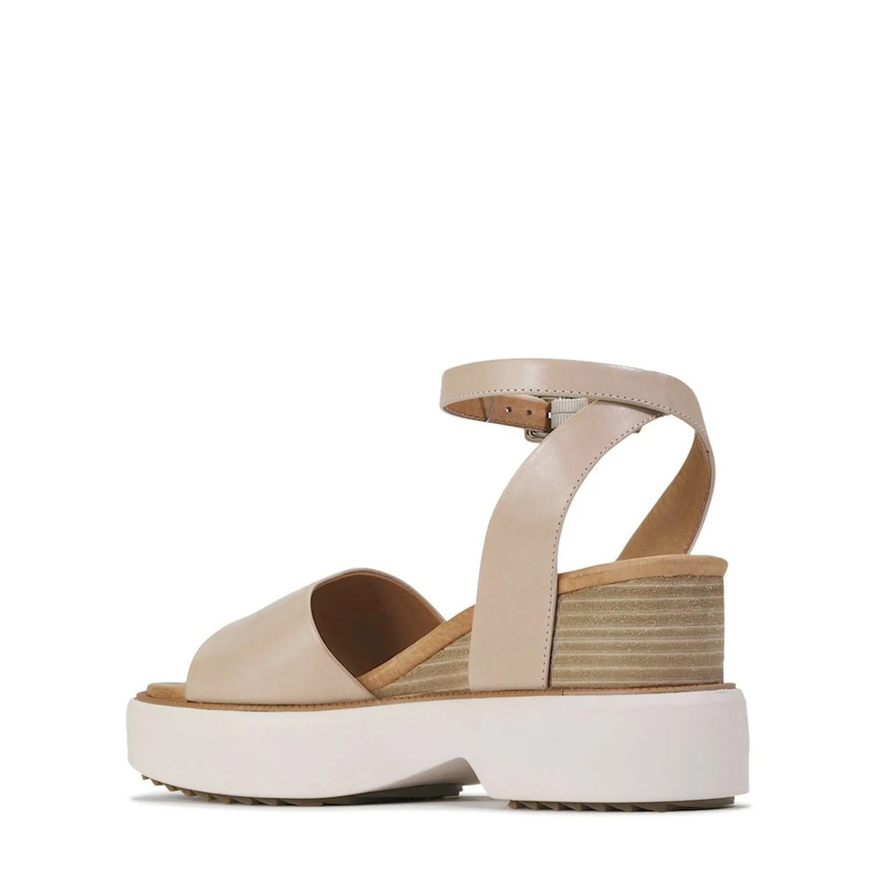 BRYCE WEDGE SANDALS LEATHER