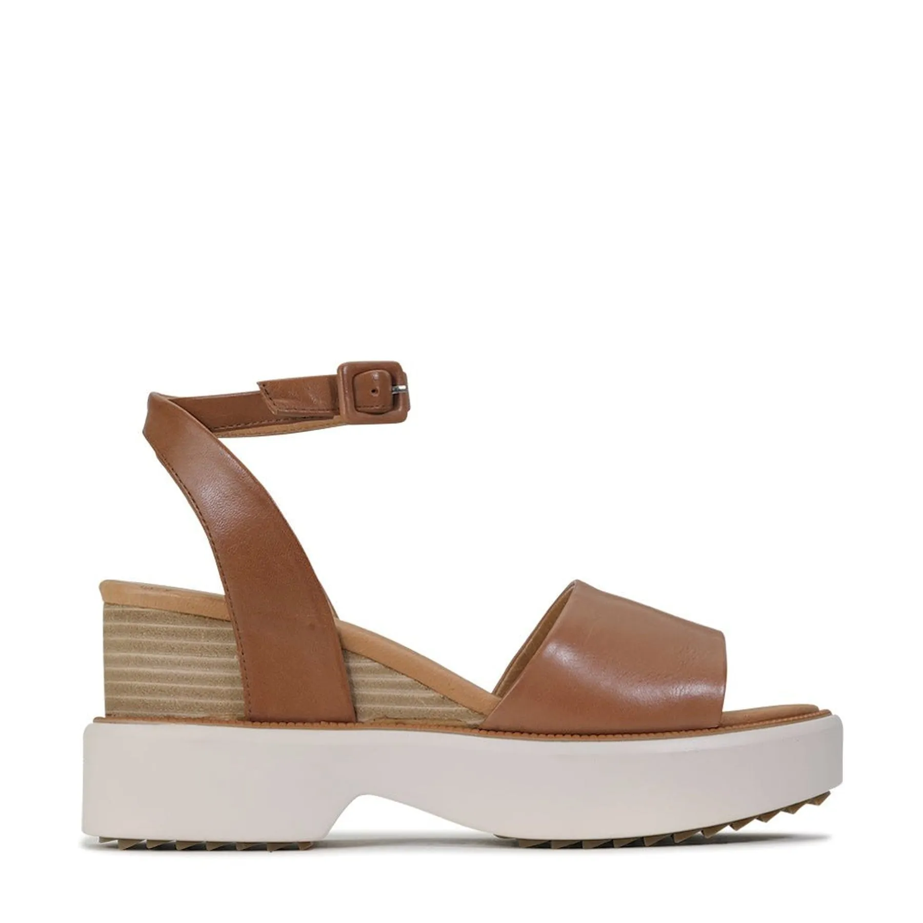 BRYCE WEDGE SANDALS LEATHER