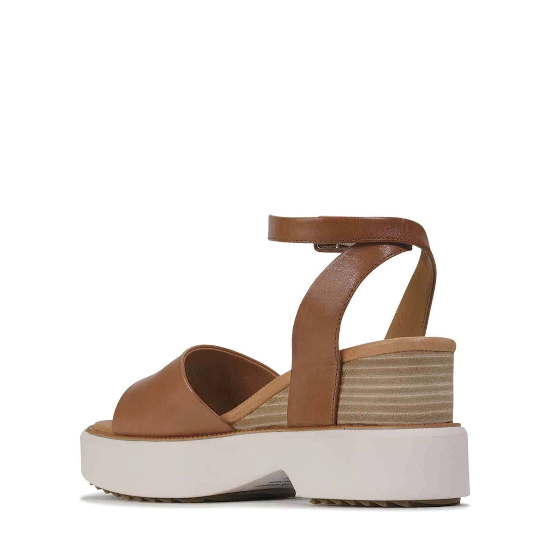 BRYCE WEDGE SANDALS LEATHER