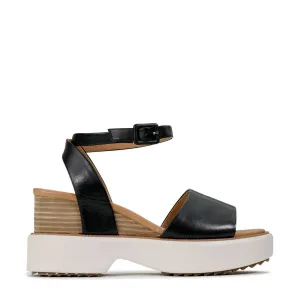 BRYCE WEDGE SANDALS LEATHER