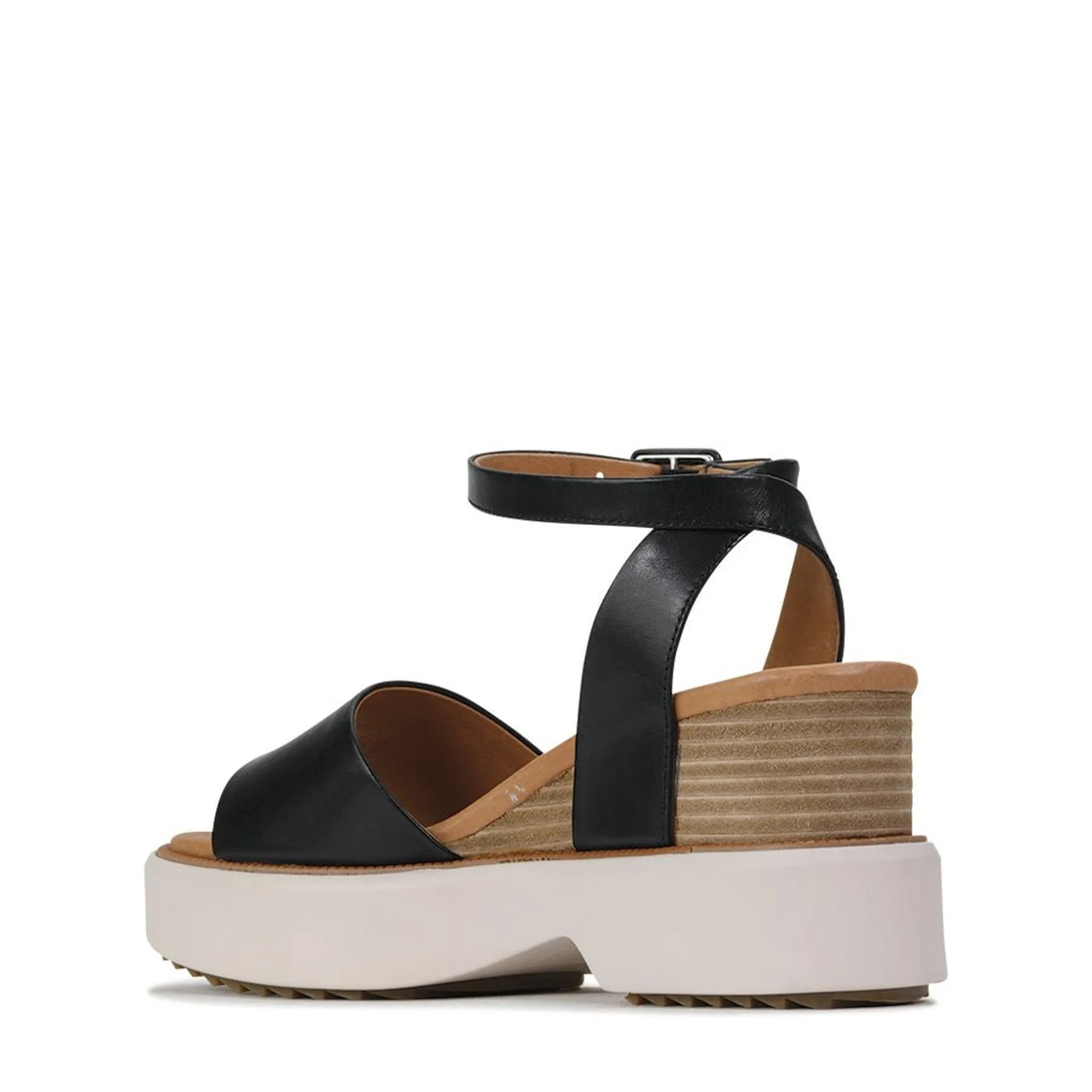 BRYCE WEDGE SANDALS LEATHER