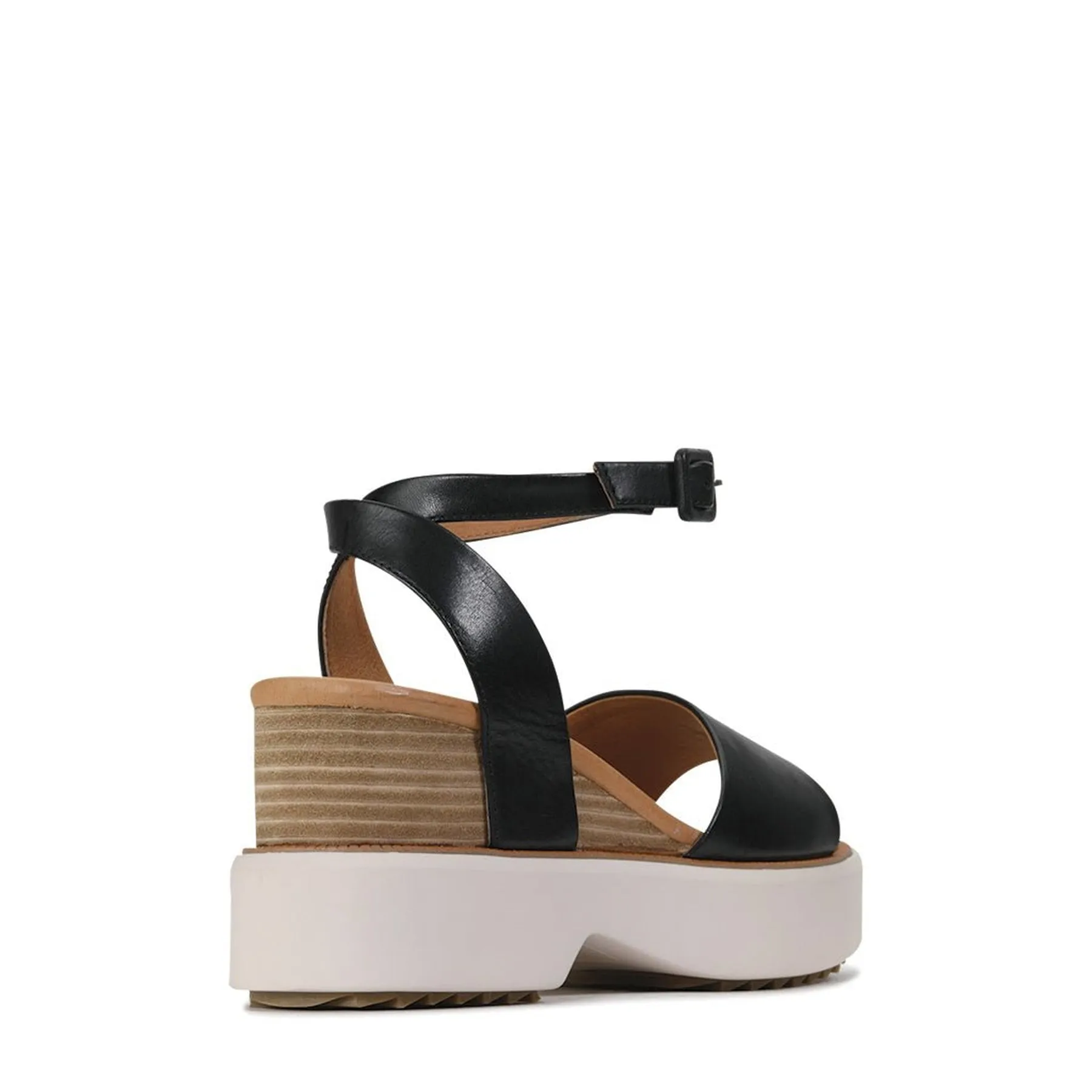 BRYCE WEDGE SANDALS LEATHER