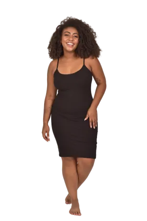 Built-In Shapewear Modal Mini Lounge Dress