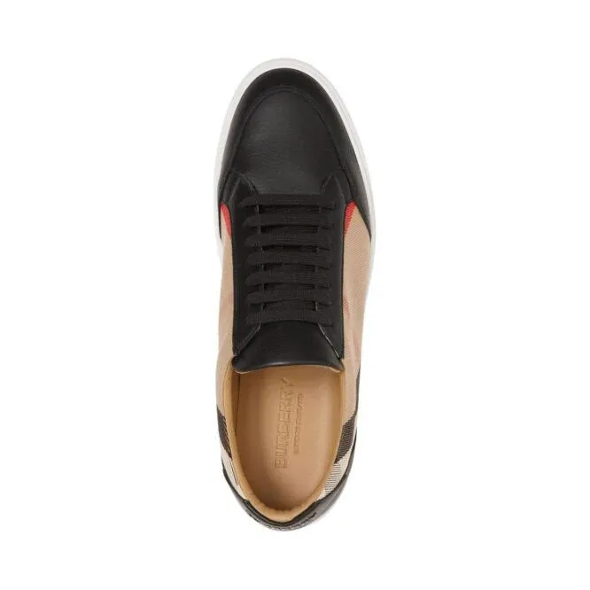 Burberry Beige Leren Sneakers
