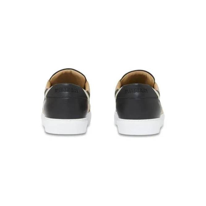 Burberry Beige Leren Sneakers
