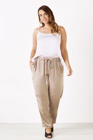 Camilla Pants Almond