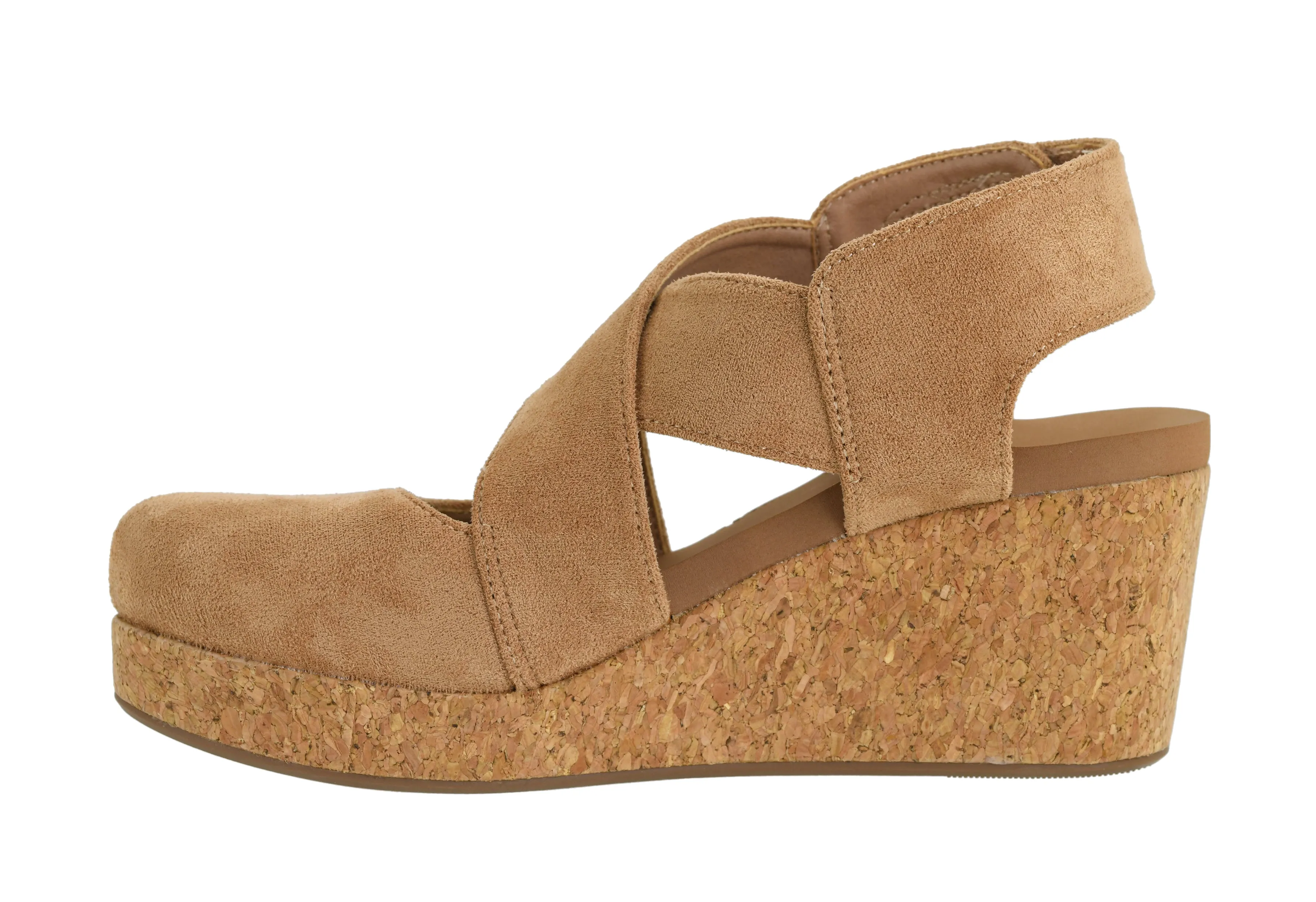 Case Closed - Camel Faux Suede