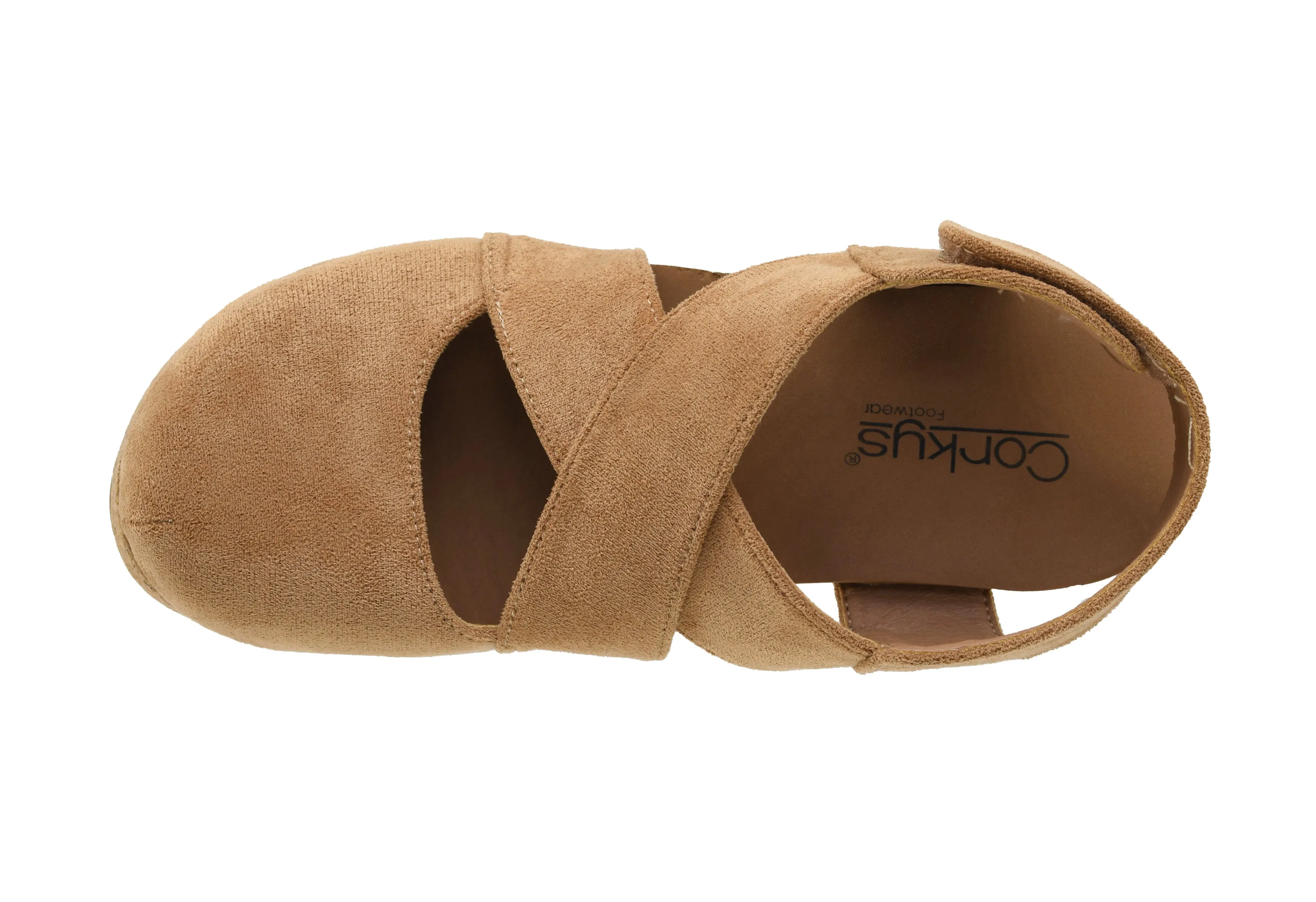 Case Closed - Camel Faux Suede