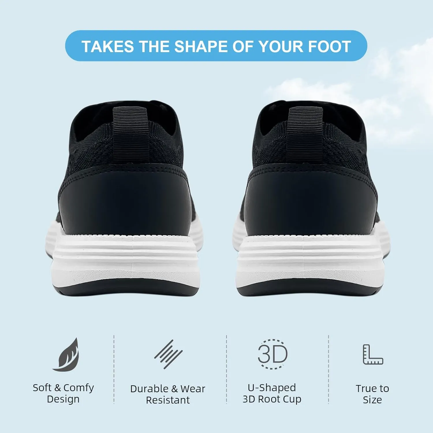 Casual Dress Shoes for Men Business Oxfords Fashion Sneakers Comfortable Loafers Mens Walking Shoes