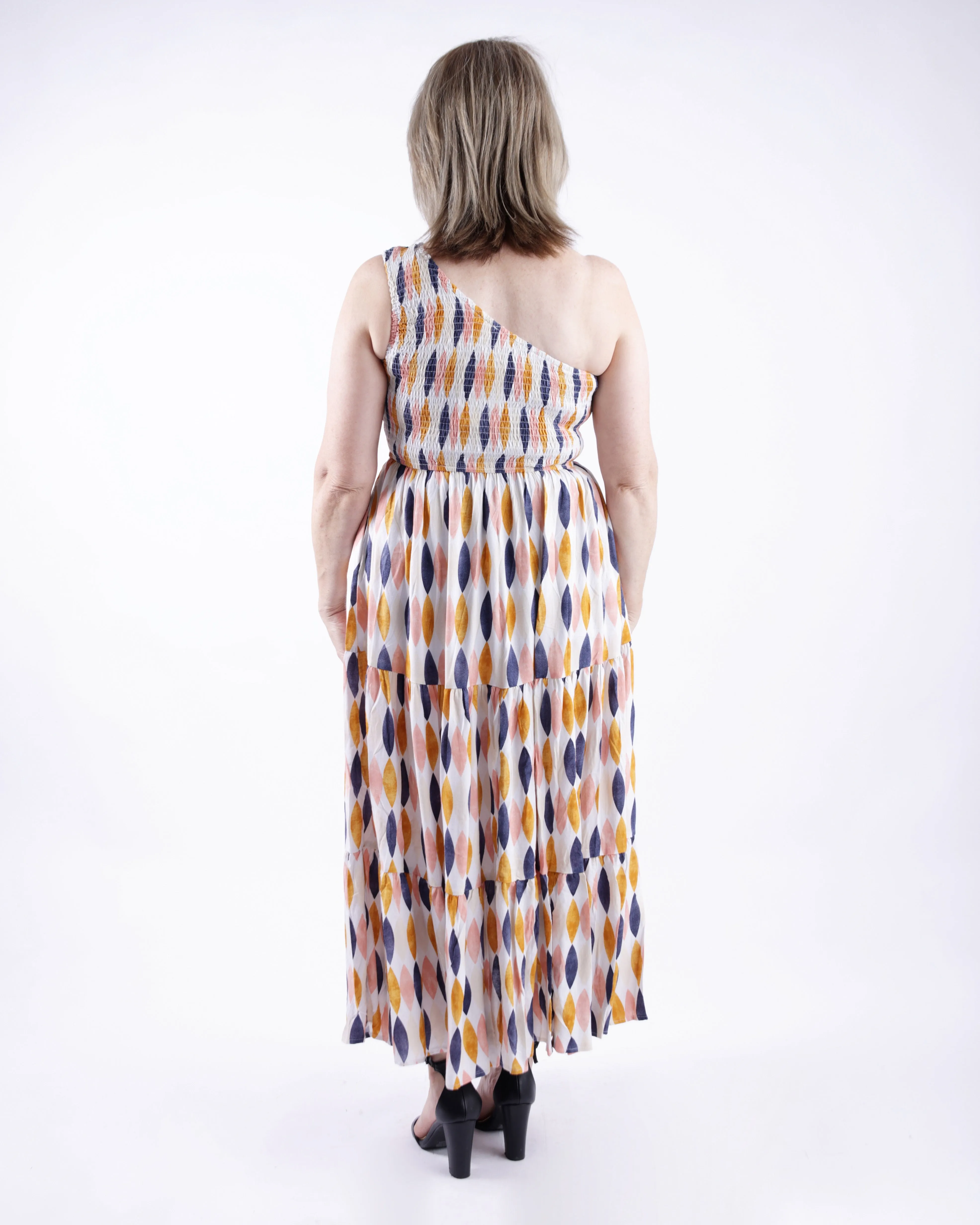 Chaya One Shoulder Dress.